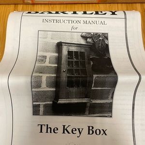 Bartley Key Box Kit - Cherry